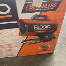 Ridgid brushless 18v hybrid cheap forced air propane heater