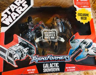 Star Wars Transformers Galactic Showdown 2007  New Box Unopened