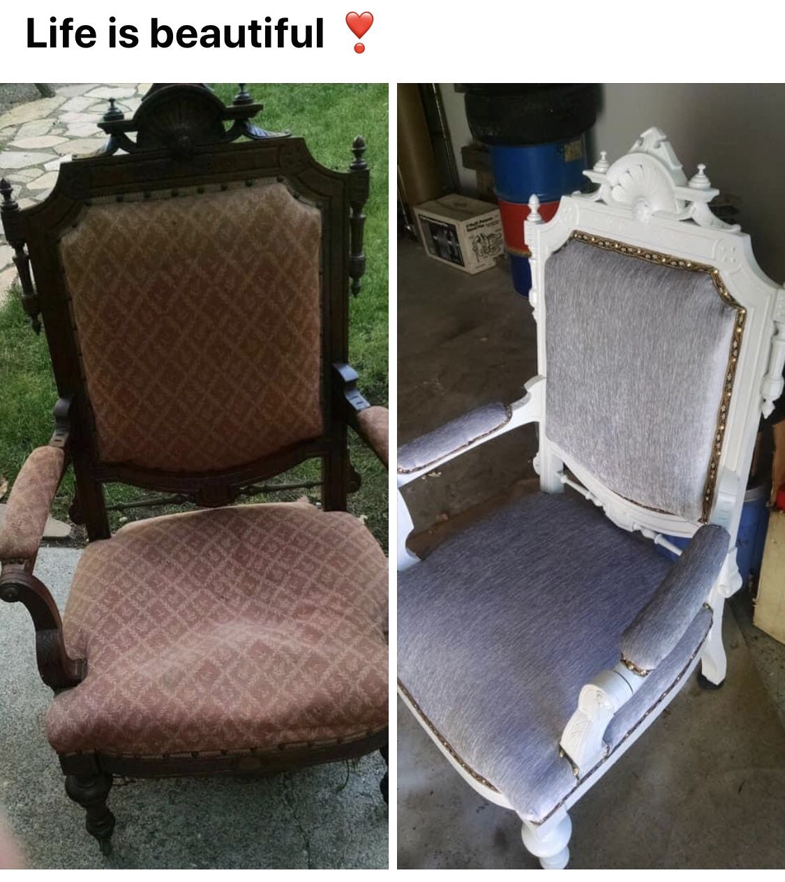 Throne chair