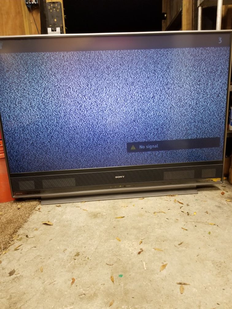 Sony LCD 60 inch projector tv