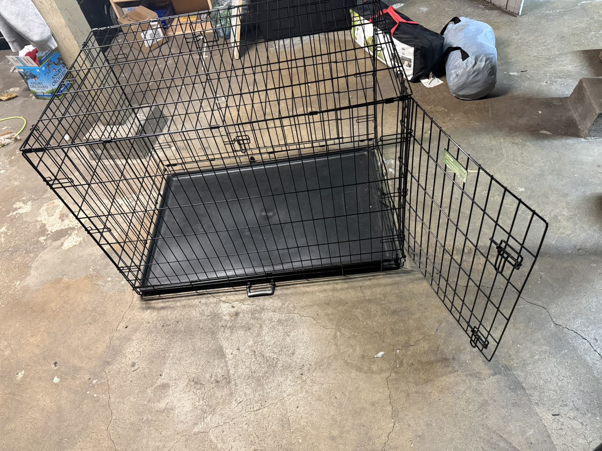 Large dog crate