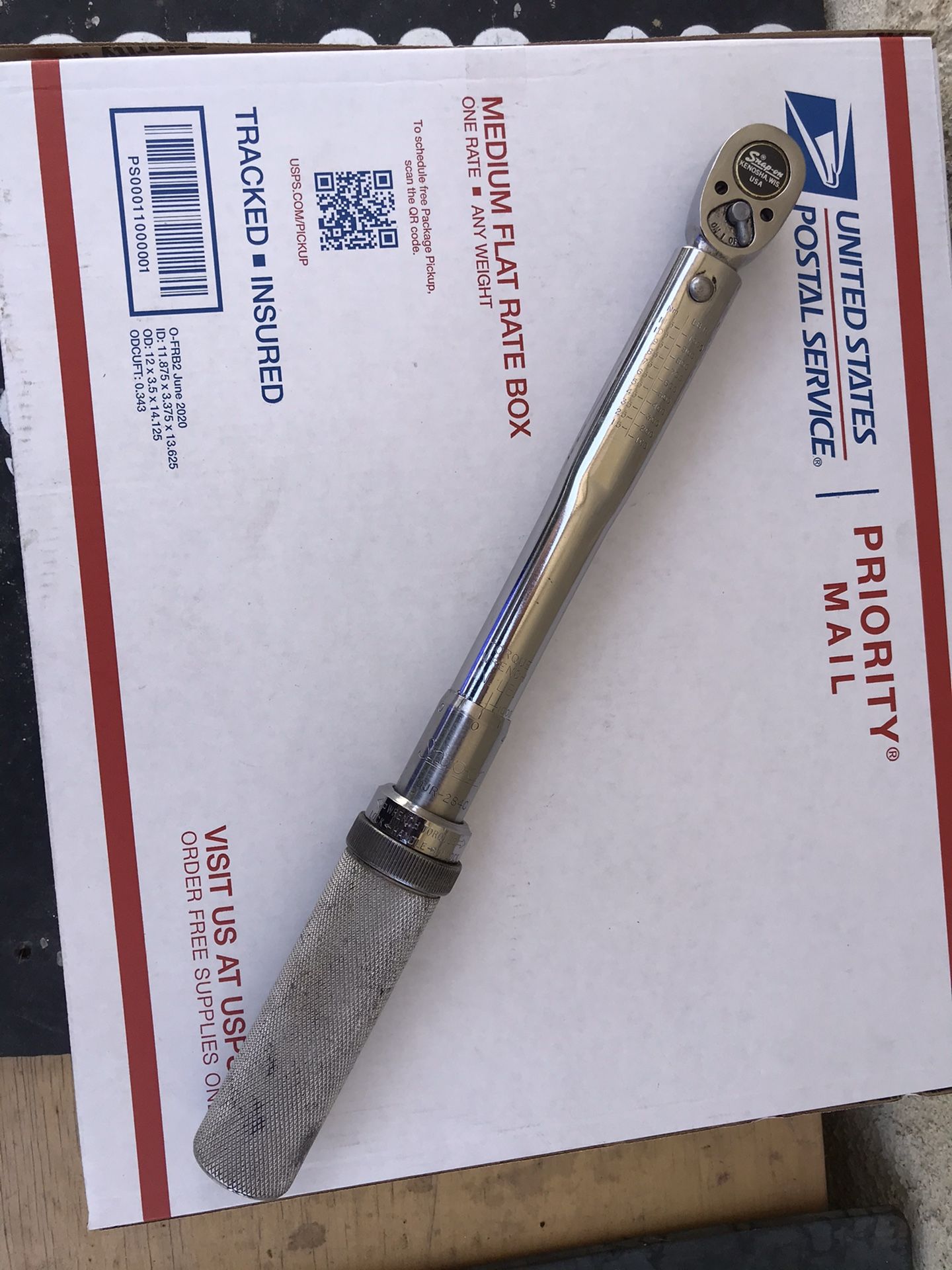 Vintage Snap On 3/8 Torque Wrench