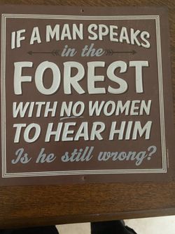 Fun Metal Sign