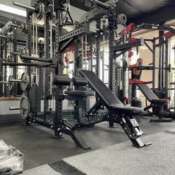 SMITH MACHINES🔹CABLE MACHINE🔹SQUAT RACK