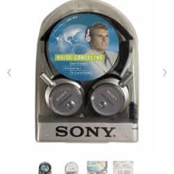 Sony noise cancellation headphones