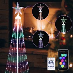 5 Ft Weather Resistant Plastic Freestanding Christmas Outdoor Decoration