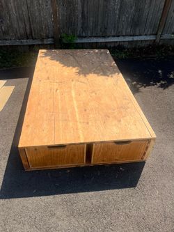 Drawers for truck bed