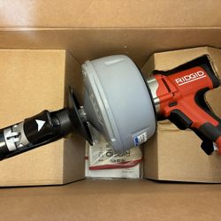 New In Box Ridgid K45 Drain Cleaner With AutoFeed 