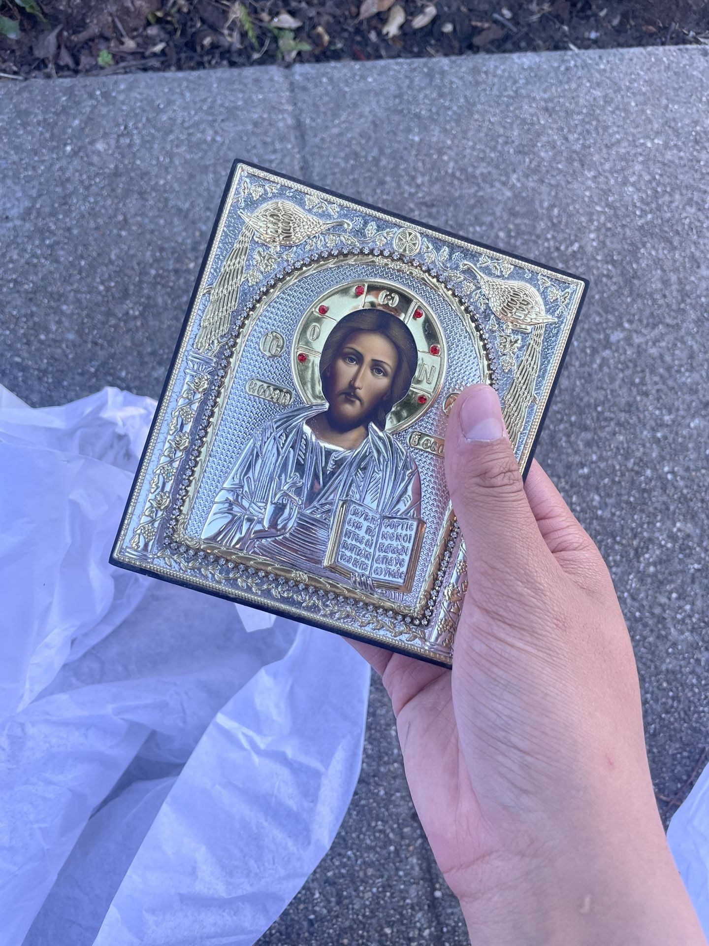 Greek Jesus Icon