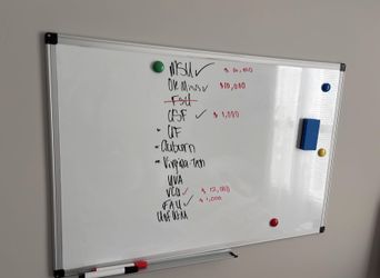 36x24 Magnetic Dry, Erase Board