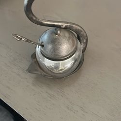 Mid 20th Century Swan Sugar Bowl