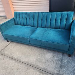 Velvet Sofa Bed Futon