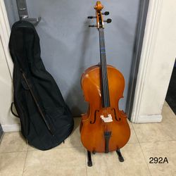 Strobel MC80 1/2 Size Cello with Bow and Soft Case