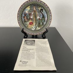 Premier Issue in The Ledgend of the Scarlet Flower Collectible Plates