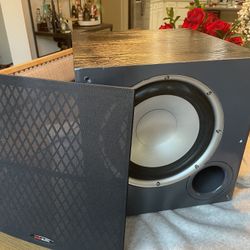 Polk PSW 10 Subwoofer brings music & movies to life. 10" front-firing Dynamic Balance NEW Grill