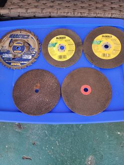 Mixed Lot of Cutting Discs and Saw Blade