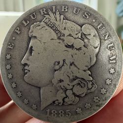 1885 San Francisco Morgan Dollar Silver 