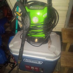 Portable Power Washer With Wand