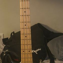 Vintage fender bass guitar