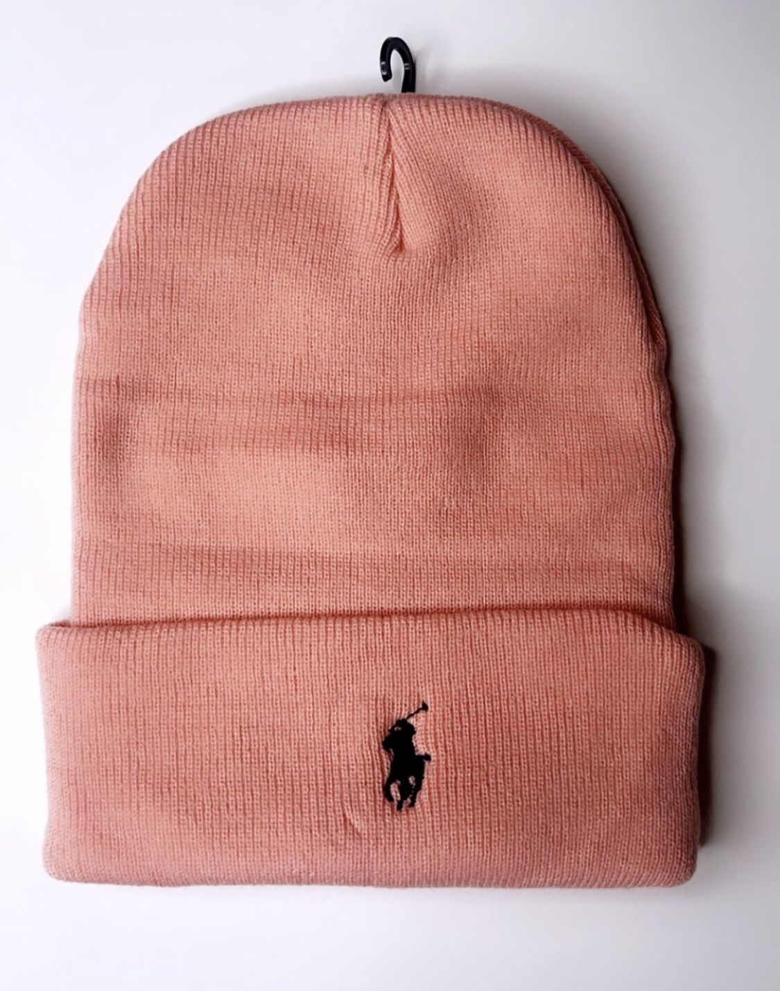 Pink & Black  Polo Hat 