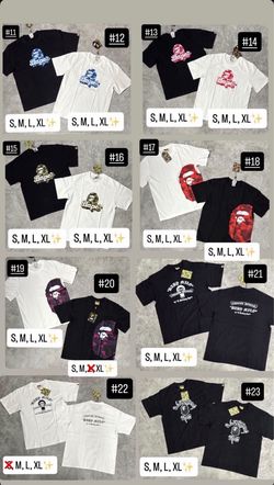Bape t-shirts