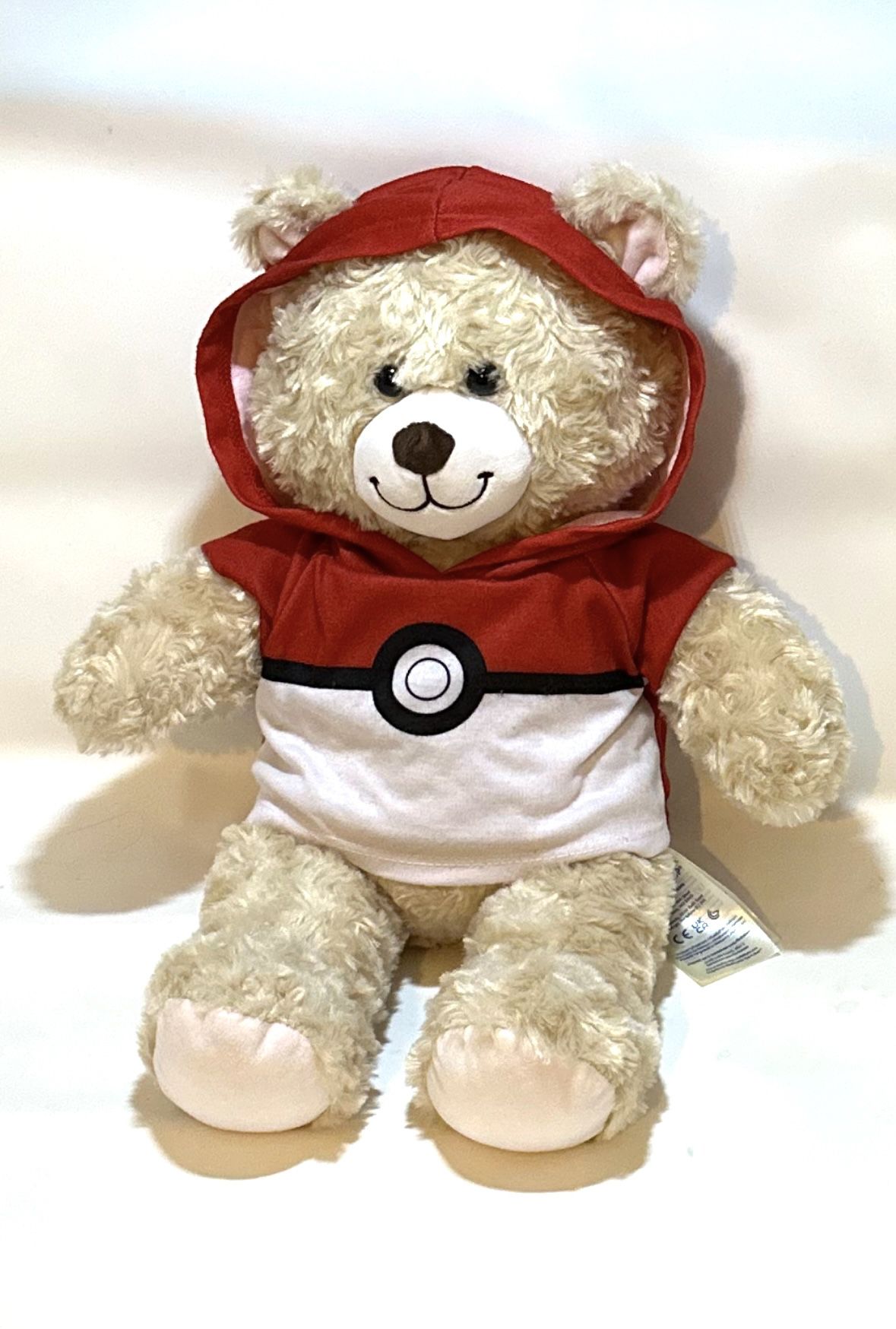Build A Bear Teddy With Pokemon Shirt 