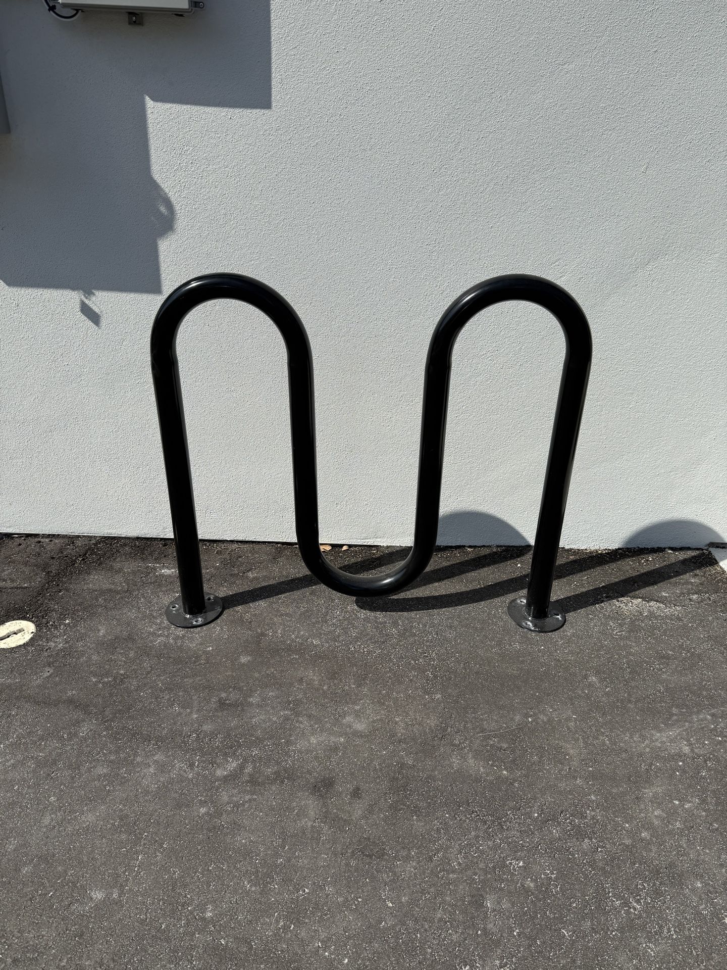 Commercial Five Bike Wave Racks