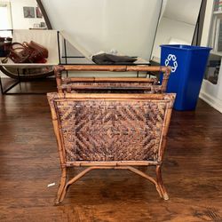 Magazine Rack Vintage Boho