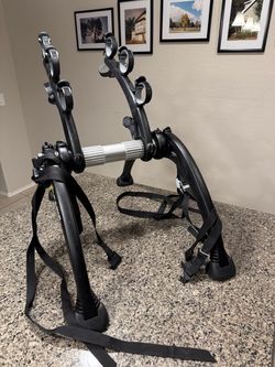 Saris bones 3 bike trunk rack