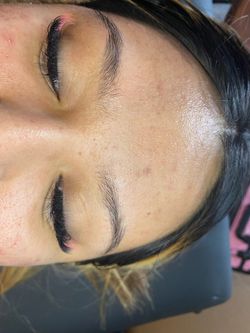 Lash Extensions W/ Pink Tips✨