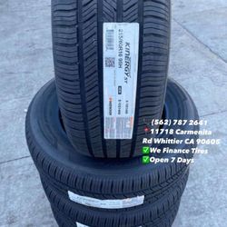 215/60R16 Hankook Kinergy Set of Tires Installed and Balanced Set de Llantas Nuevas Instaladas y Balanceadas