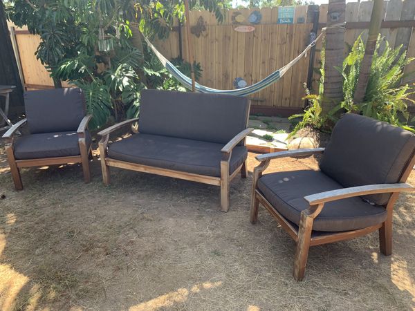 Smith & Hawken Teak Patio Set for Sale in San Diego, CA - OfferUp