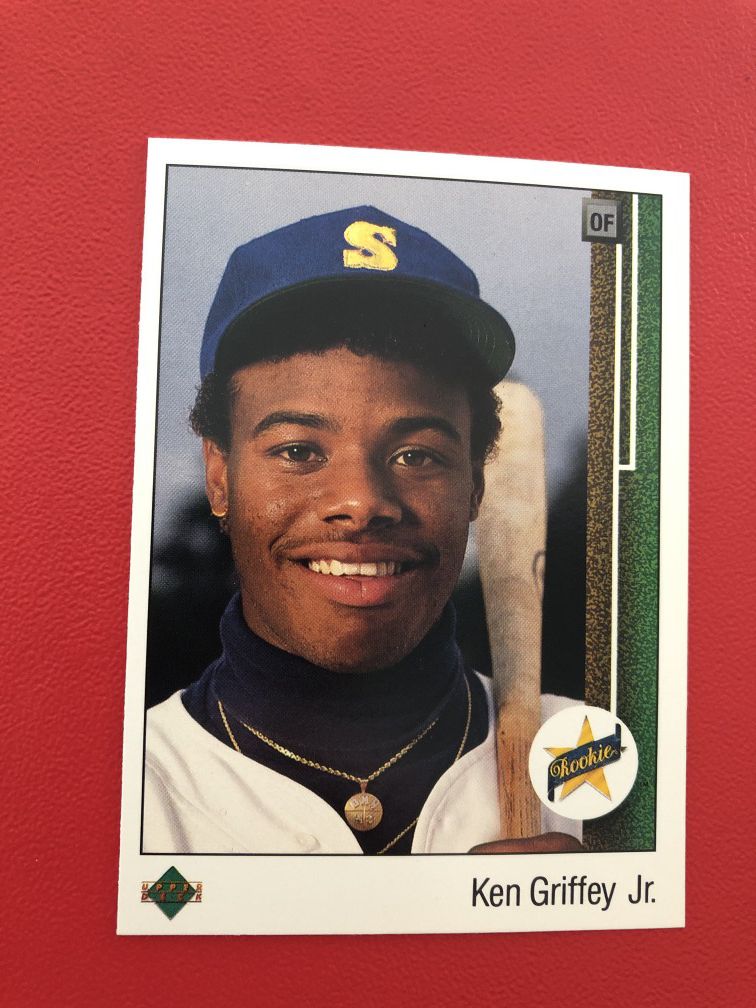 Ken Griffey Jr 1989 Upper Deck baseball rookie card Mint condition