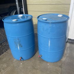 Food Grade Water Barrels With Spigot 