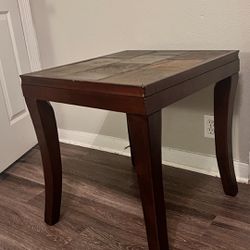Plated End Table 