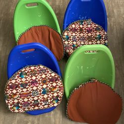 Plastic Scoop Chairs