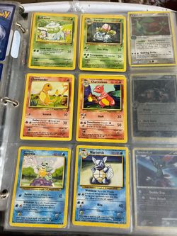 Vintage Pokemon cards