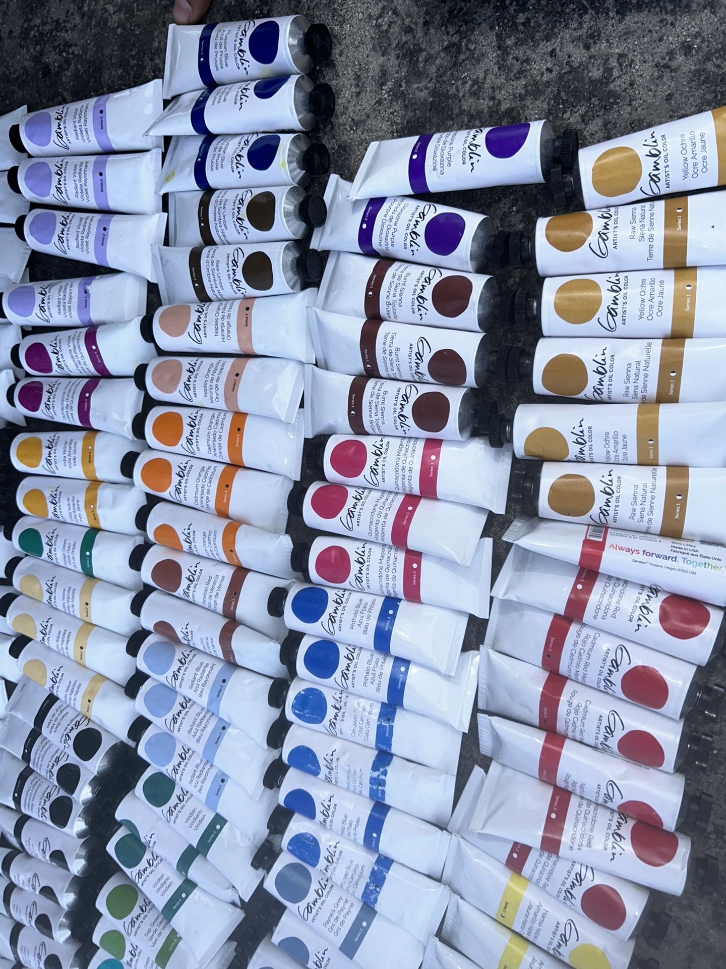 Gamblin Brand New Paint Oil Paints
