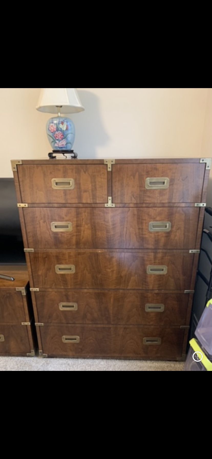 Iconic Campaign Style Dresser