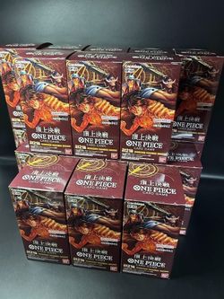 [OP-02) Summit Battle Booster TCG BOX & CASE (Factory Sealed) - 1