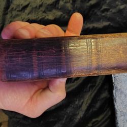 1800s Swiss Bible In Good Shape