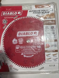 Diablo 10" 90-Tooth Ultimate Polished Finish Blade