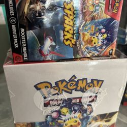 Surging Sparks Etb And Bundle 