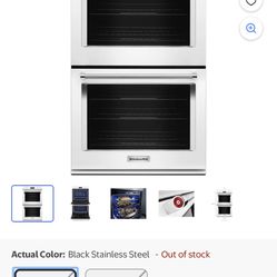 Kitchen Aid Double Oven 
