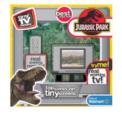 Jurassic Park Tiny TV Classics Basic Fun Exclusive New Sealed