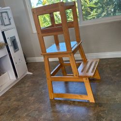 Kids Toddler Kitchen Tower Step Stool 