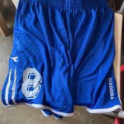 9 Soccer Shorts Size “L”