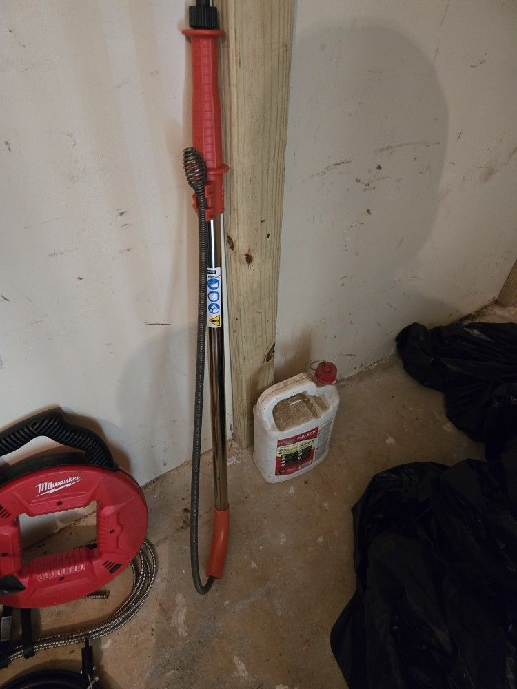 Rigid 6 Ft. Closet Auger. Excellent Condition
