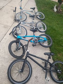 🔥 (4) Bmx freestyle trick bike boys haro AMX no Gt dyno redline hutch trickstar skyway performer auburn.