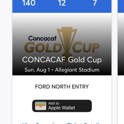 Final De Copa Oro En las Vegas, Seccion De Abajo